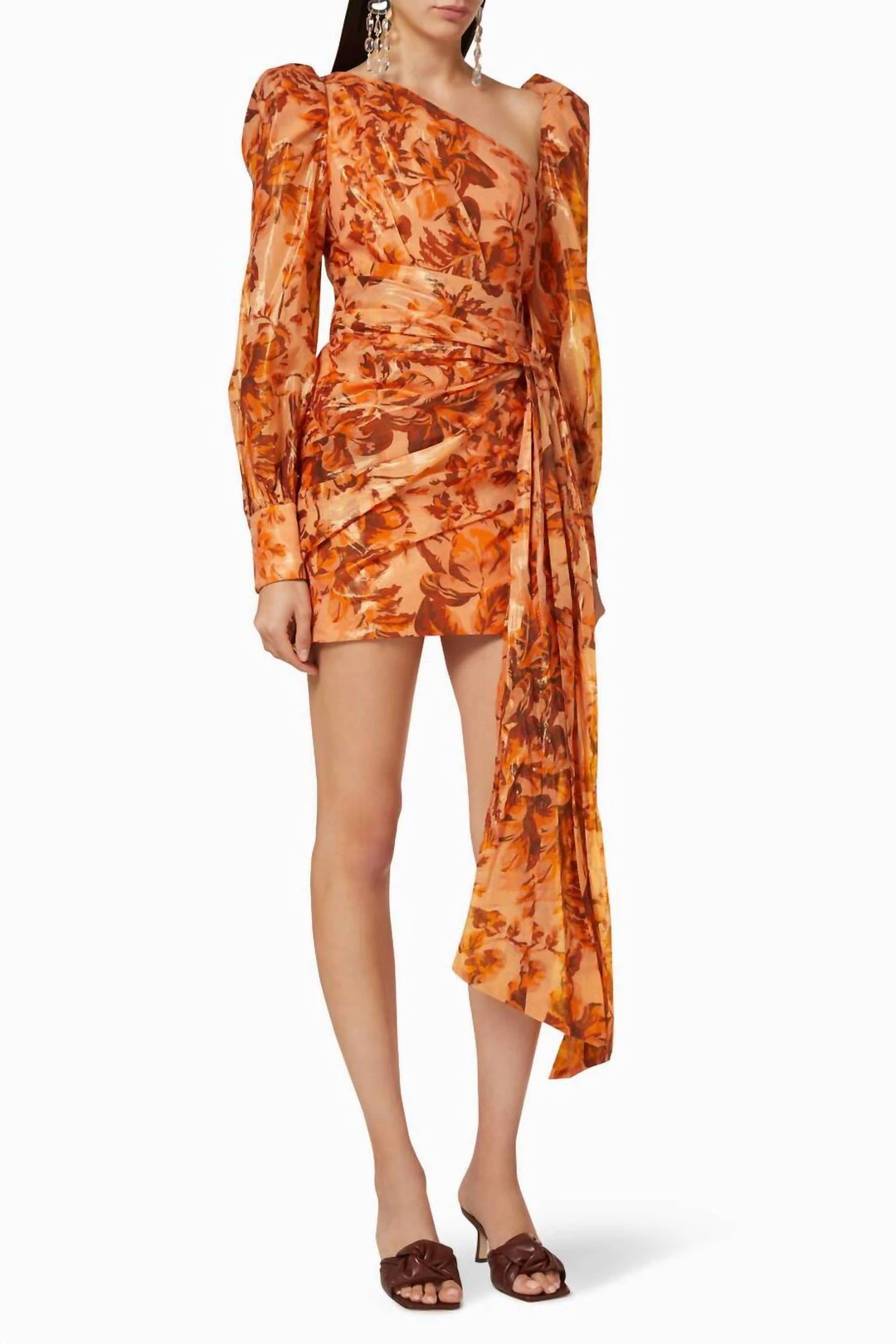 Best Pirce βοΈ Acler Charlotte Floral π Dress in Orange - π© women β€οΈ 1 Best Pirce βοΈ Acler Charlotte Floral π Dress in Orange - π© women β€οΈ