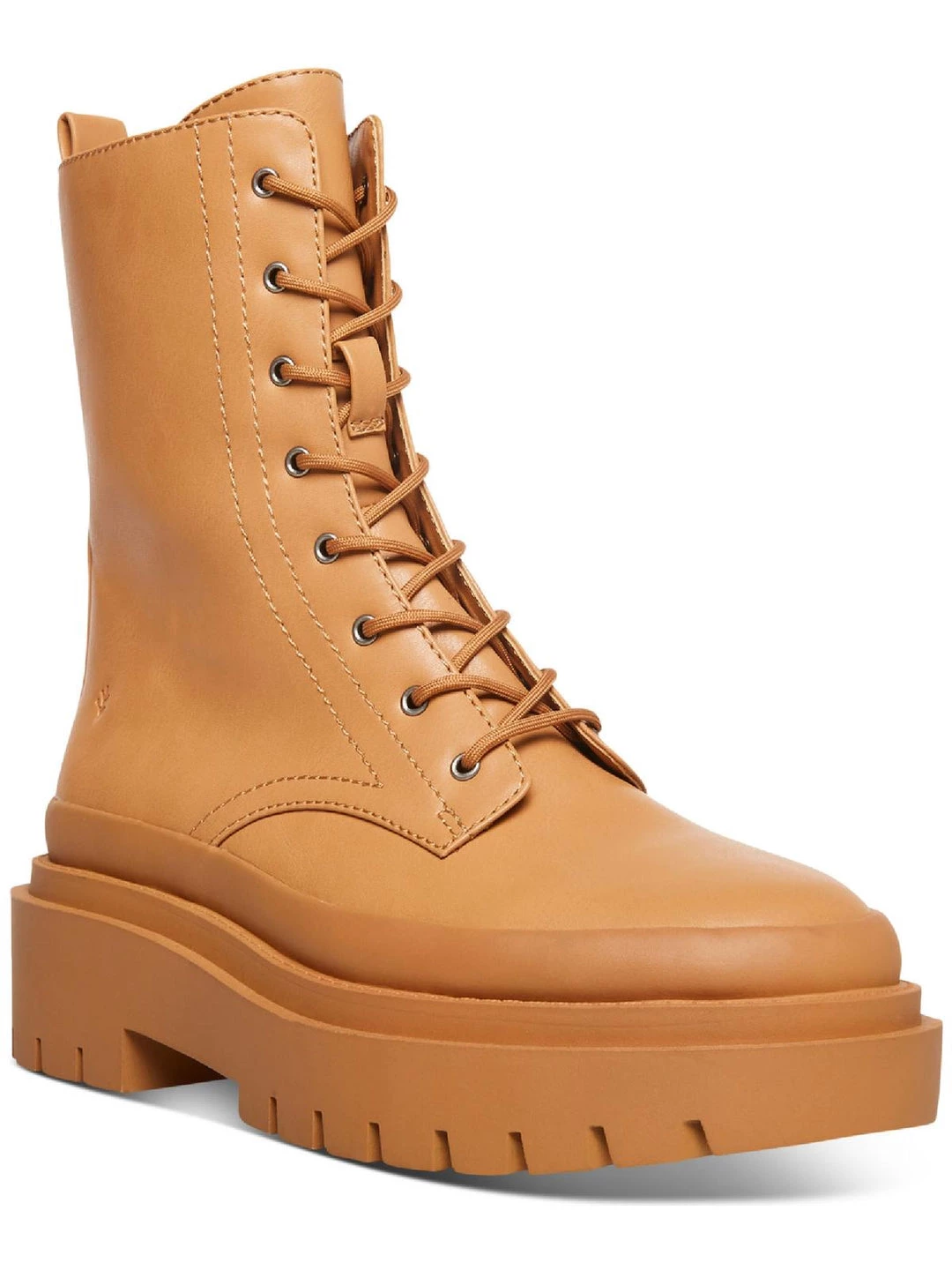 New 😀 Cool Planet by Steve Madden Moss 👩 Womens Faux Leather Round Toe Mid-Calf 🥾 Boots 😉 1 New 😀 Cool Planet by Steve Madden Moss 👩 Womens Faux Leather Round Toe Mid-Calf 🥾 Boots 😉