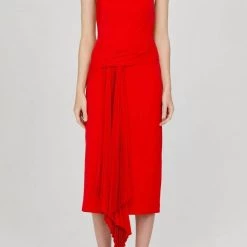 Best reviews of โ๏ธ Acler Bercy ๐ Dress in Cherry - ๐ฉ women ๐