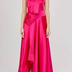 Buy 🔔 Acler Palmera 👗 Dress in Fuchsia - 👩 women 😉