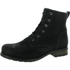 Budget 👍 Taos Boot Camp 👩 Womens Suede Side Zipper Combat & Lace-up 🥾 Boots 💯
