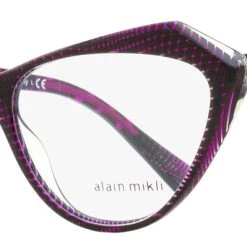 Wholesale ❤️ Alain Mikli 👩 Women's Lumette Eyeglasses A03089 001 Noir Matrix/Fuxia 55mm ⭐