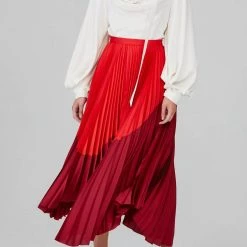 Buy 😉 Acler Flora 👗 Skirt in Cherry Mix - 👩 women 🔥