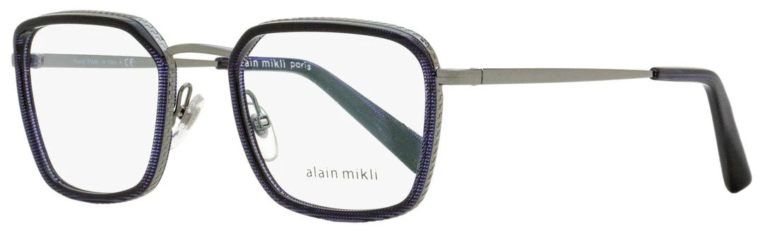 Wholesale 👍 Alain Mikli Men's Beaucarre Eyeglasses A02028 003 Blue Pointille/Ruthenium 50mm 🌟 1 Wholesale 👍 Alain Mikli Men's Beaucarre Eyeglasses A02028 003 Blue Pointille/Ruthenium 50mm 🌟