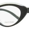 Budget 😉 Alain Mikli 👩 Women's Fleurette Eyeglasses A03106 001 Noir Blanc Mikli 53mm 🎁