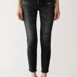 Cheap ๐ Moussy Velma Skinny In Black - ๐ฉ women ๐