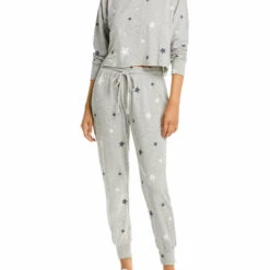 Discount 🧨 Ava + Esme 👩 Womens Marled Cropped T-Shirt 🛒