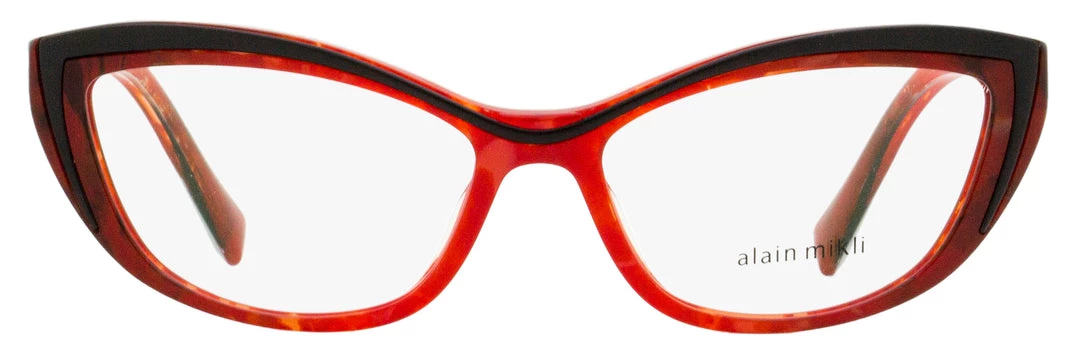 Flash Sale 👍 Alain Mikli 👩 Women's Danseuse Eyeglasses A03092 006 Rouge Noir Mikli 56mm 🎁 2 Flash Sale 👍 Alain Mikli 👩 Women's Danseuse Eyeglasses A03092 006 Rouge Noir Mikli 56mm 🎁 - Image 2