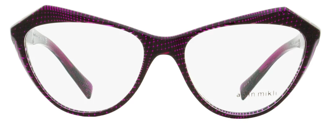 Wholesale ❤️ Alain Mikli 👩 Women's Lumette Eyeglasses A03089 001 Noir Matrix/Fuxia 55mm ⭐ 2 Wholesale ❤️ Alain Mikli 👩 Women's Lumette Eyeglasses A03089 001 Noir Matrix/Fuxia 55mm ⭐ - Image 2