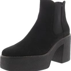 Buy ๐ฏ Cool Planet by Steve Madden Lilyyy ๐ฉ Womens Faux Suede Zip Up Platform ๐ Heels ๐