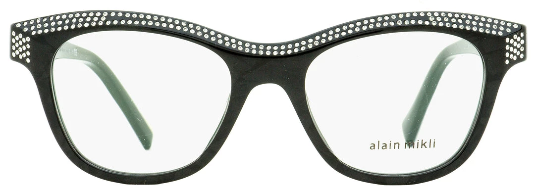 Hot Sale 👍 Alain Mikli 👩 Women's Loulette Eyeglasses A03102B 001 Pearl Black 51mm 🎉 2 Hot Sale 👍 Alain Mikli 👩 Women's Loulette Eyeglasses A03102B 001 Pearl Black 51mm 🎉 - Image 2