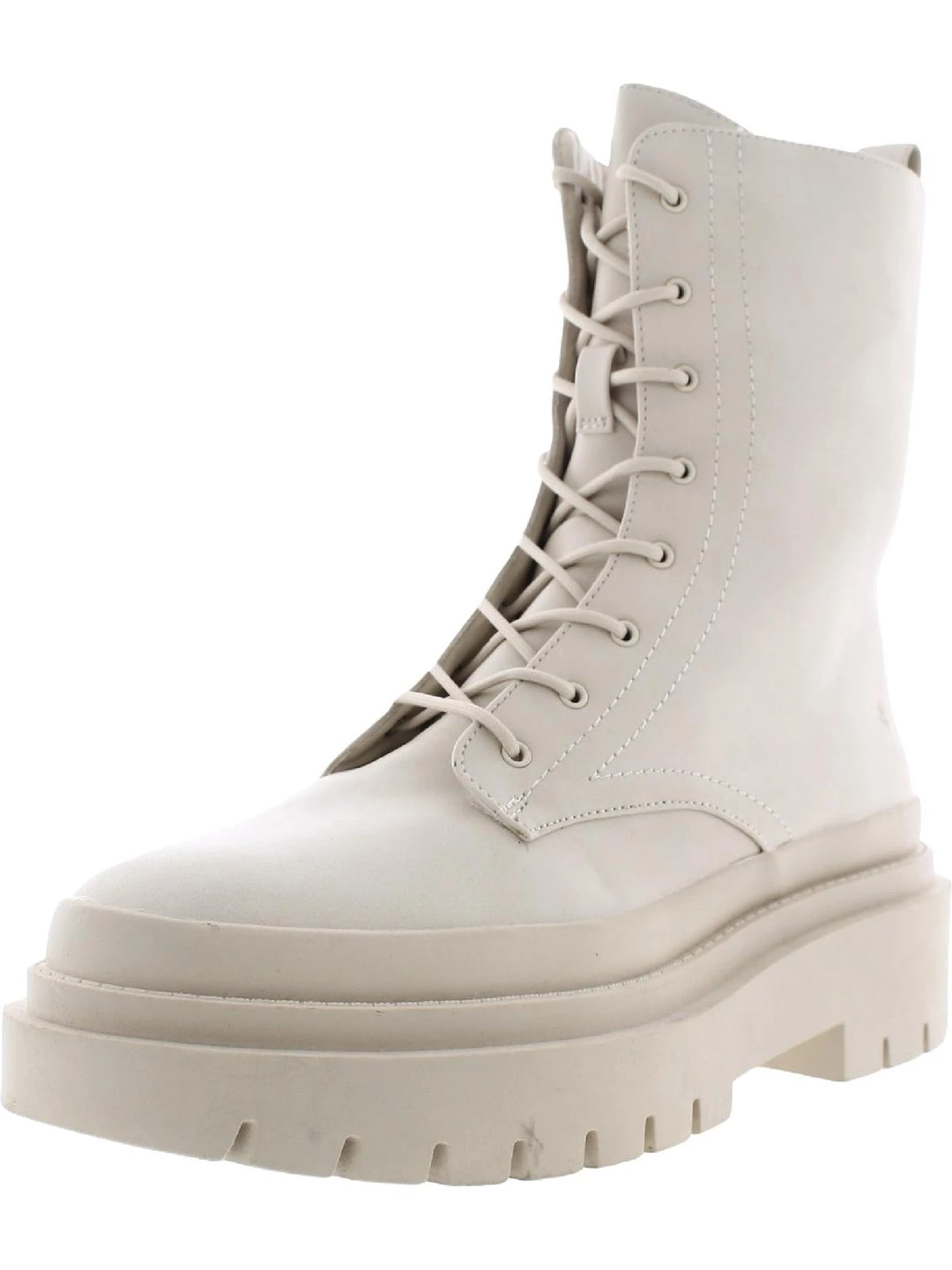 New 😀 Cool Planet by Steve Madden Moss 👩 Womens Faux Leather Round Toe Mid-Calf 🥾 Boots 😉 4 New 😀 Cool Planet by Steve Madden Moss 👩 Womens Faux Leather Round Toe Mid-Calf 🥾 Boots 😉 - Image 4