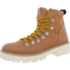 Flash Sale 🎉 Cool Planet by Steve Madden Bunii 👩 Womens Faux Leather Ankle Combat & Lace-up 🥾 Boots ⭐