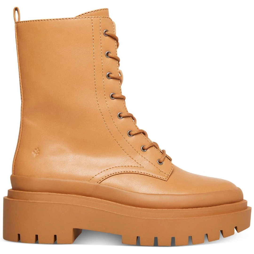 New 😀 Cool Planet by Steve Madden Moss 👩 Womens Faux Leather Round Toe Mid-Calf 🥾 Boots 😉 2 New 😀 Cool Planet by Steve Madden Moss 👩 Womens Faux Leather Round Toe Mid-Calf 🥾 Boots 😉 - Image 2