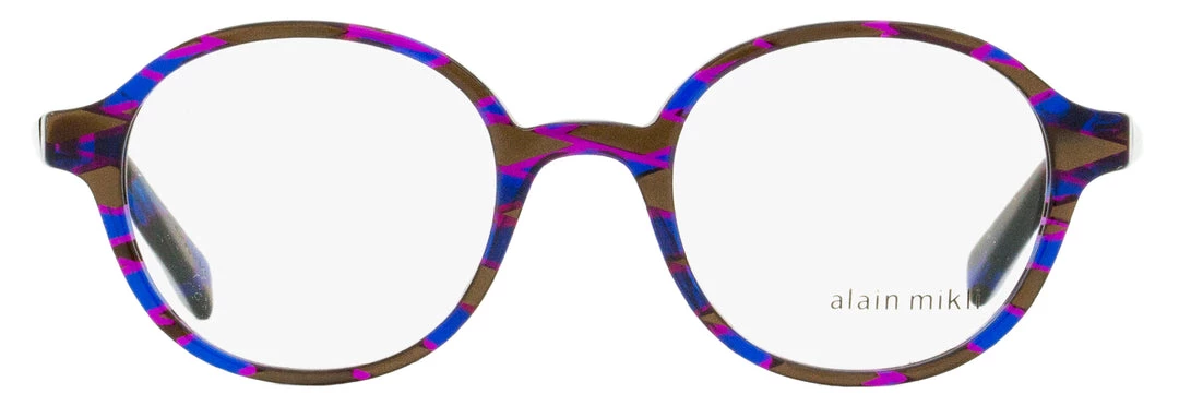 Deals ๐งจ Alain Mikli Men's Oval Eyeglasses A03064 004 Rhombus Blue-Brown 47mm โญ 2 Deals ๐งจ Alain Mikli Men's Oval Eyeglasses A03064 004 Rhombus Blue-Brown 47mm โญ - Image 2