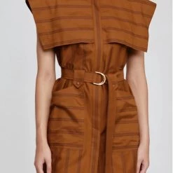 Best Pirce ๐ Acler Morton ๐ Dress in Dijon Stripe - ๐ฉ women ๐คฉ