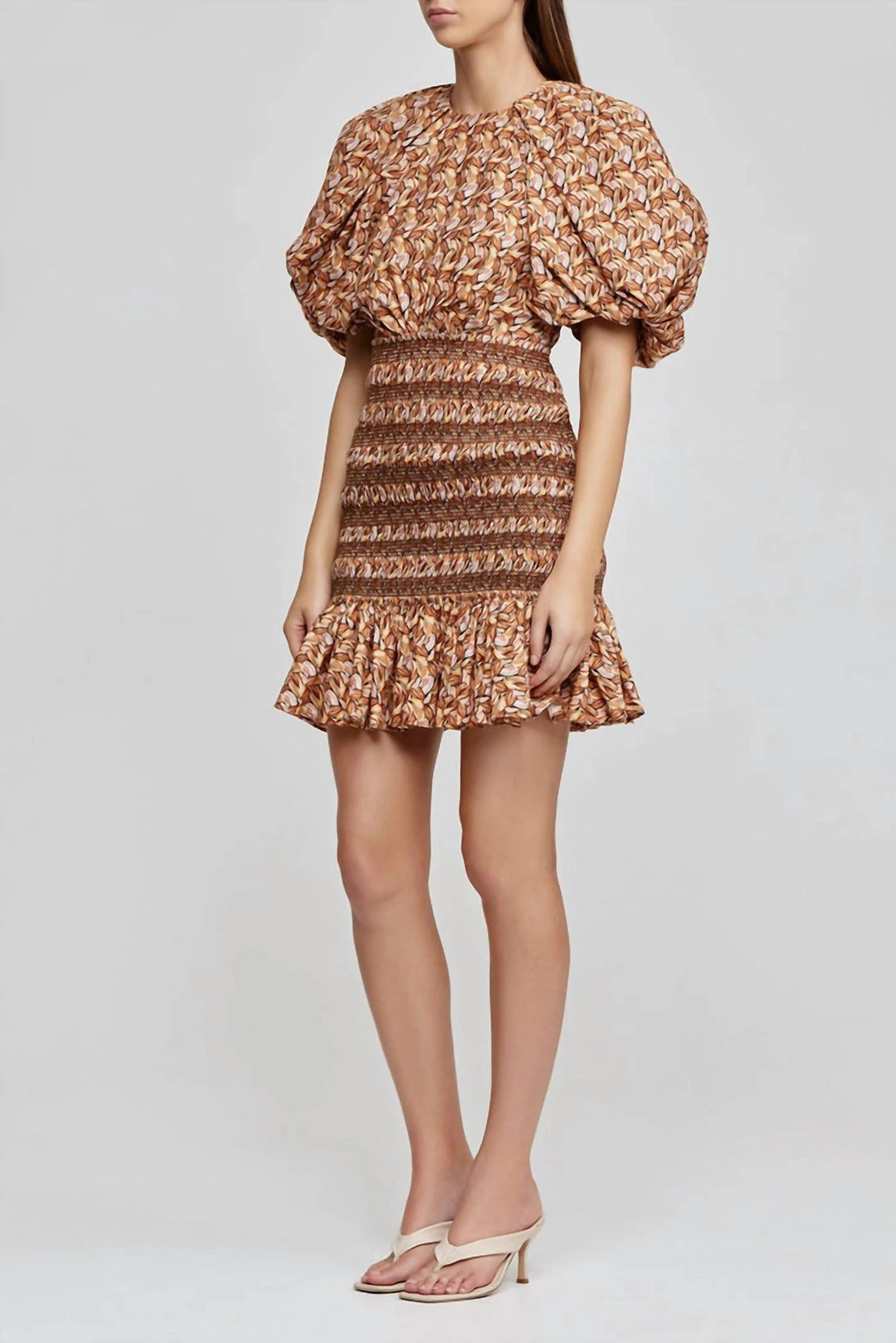 Cheap π Acler Brooks π Dress in Neutral Leaves - π© women π₯° 2 Cheap π Acler Brooks π Dress in Neutral Leaves - π© women π₯° - Image 2