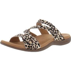 Wholesale 👍 Taos Double U 👩 Womens Leather Slip On Slide 🩴 Sandals ⌛