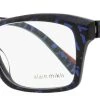 Best Pirce 😉 Alain Mikli Unisex Trier Eyeglasses A03095 005 Blue Memphis 54mm - 👩 women ❤️