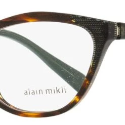 Wholesale ✔️ Alain Mikli 👩 Women's Cateye Eyeglasses A03067 002 Pointille Black Havana 54mm ✔️