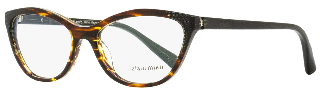 Wholesale ✔️ Alain Mikli 👩 Women's Cateye Eyeglasses A03067 002 Pointille Black Havana 54mm ✔️ 1 Wholesale ✔️ Alain Mikli 👩 Women's Cateye Eyeglasses A03067 002 Pointille Black Havana 54mm ✔️