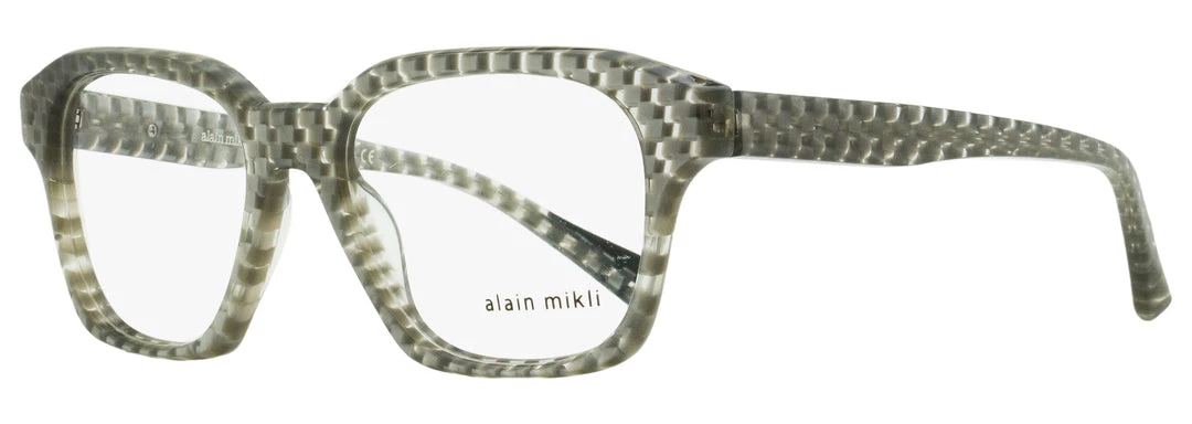 New โ๏ธ Alain Mikli Unisex Cyprien Eyeglasses A03124 001 Damier Silver 54mm - ๐ฉ women ๐ฏ 1 New โ๏ธ Alain Mikli Unisex Cyprien Eyeglasses A03124 001 Damier Silver 54mm - ๐ฉ women ๐ฏ