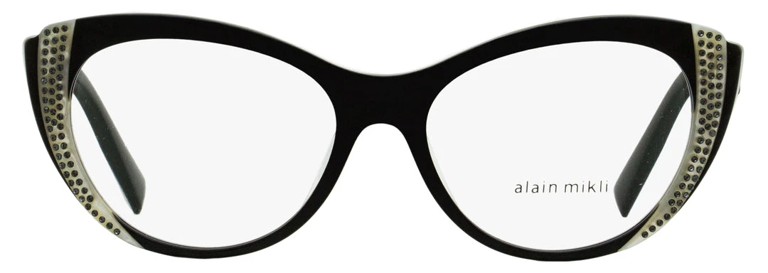 Discount โญ Alain Mikli ๐ฉ Women's Elisee Eyeglasses A03115B 001 Pearl Black 53mm โญ 2 Discount โญ Alain Mikli ๐ฉ Women's Elisee Eyeglasses A03115B 001 Pearl Black 53mm โญ - Image 2
