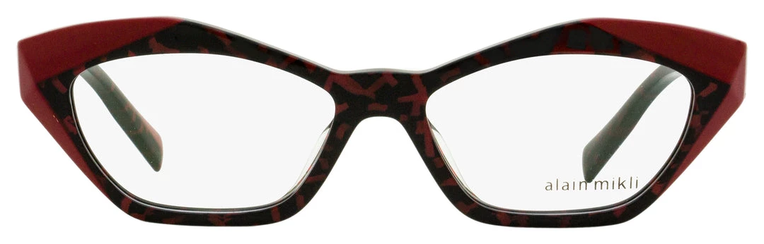 Outlet ✔️ Alain Mikli 👩 Women's Monette Eyeglasses A03094 004 Rouge/Red 53mm 🌟 2 Outlet ✔️ Alain Mikli 👩 Women's Monette Eyeglasses A03094 004 Rouge/Red 53mm 🌟 - Image 2