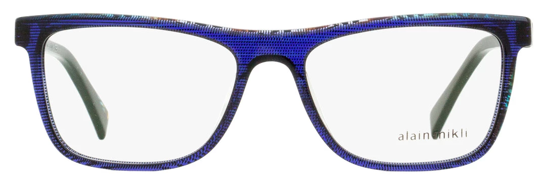Best reviews of 👍 Alain Mikli Men's Rectangular Eyeglasses A03083 003 Chevron Blue/Blue 54mm ✔️ 2 Best reviews of 👍 Alain Mikli Men's Rectangular Eyeglasses A03083 003 Chevron Blue/Blue 54mm ✔️ - Image 2
