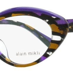 Brand new 🔥 Alain Mikli 👩 Women's Fleurette Eyeglasses A03106A 005 Purple/Violet 53mm 👍