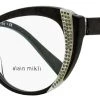 Discount ⭐ Alain Mikli 👩 Women's Elisee Eyeglasses A03115B 001 Pearl Black 53mm ⭐