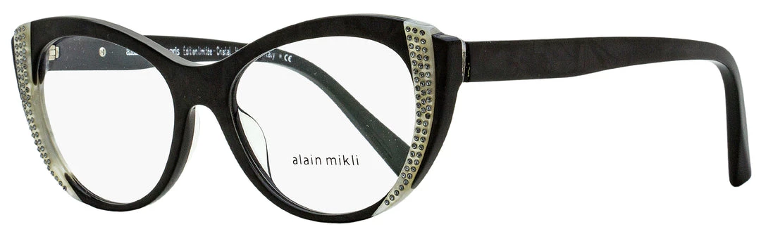 Discount โญ Alain Mikli ๐ฉ Women's Elisee Eyeglasses A03115B 001 Pearl Black 53mm โญ 1 Discount โญ Alain Mikli ๐ฉ Women's Elisee Eyeglasses A03115B 001 Pearl Black 53mm โญ