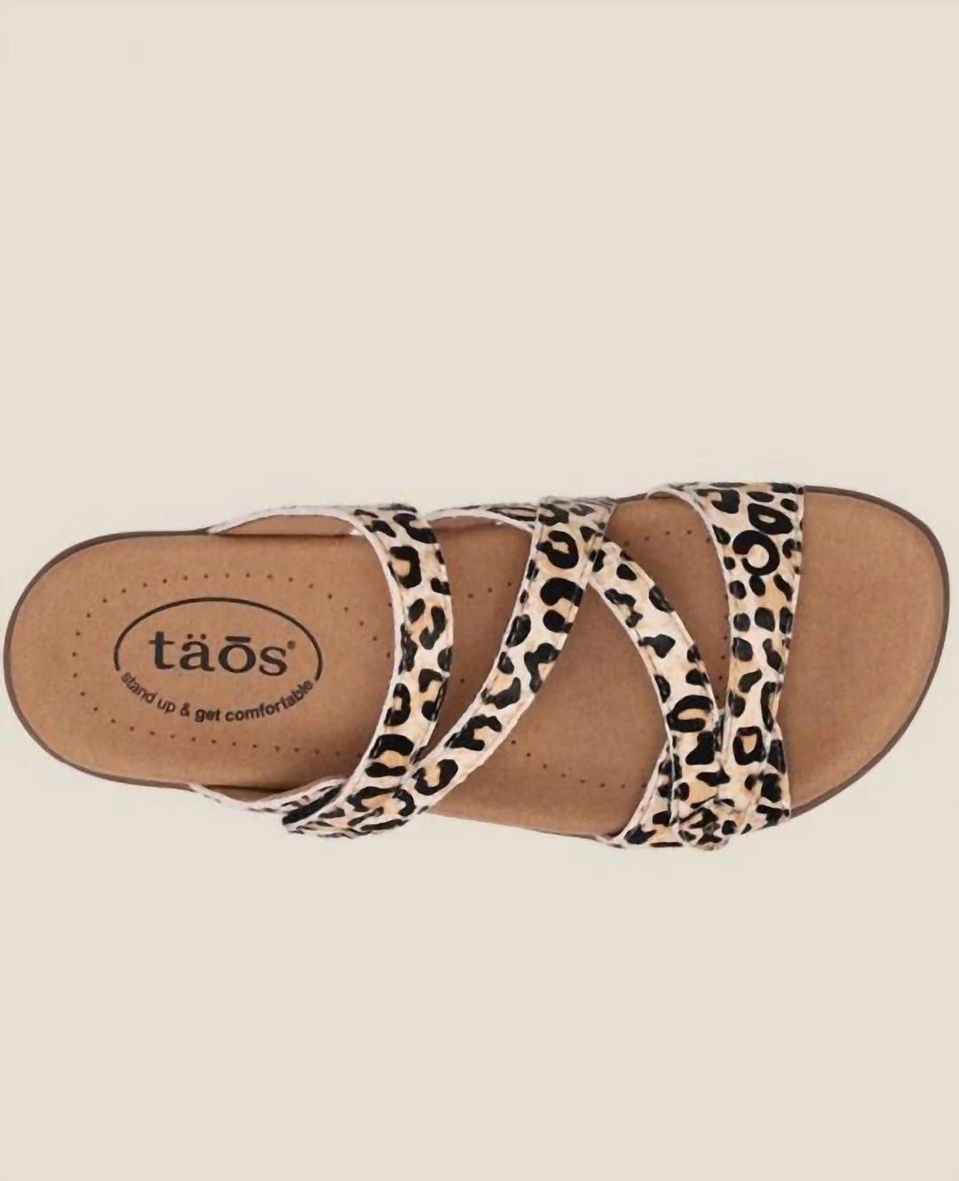 Cheapest 😉 Taos Double U Strap 🩴 Sandal in Tan Leopard - 👩 women 💯 3 Cheapest 😉 Taos Double U Strap 🩴 Sandal in Tan Leopard - 👩 women 💯 - Image 3
