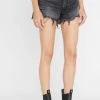 Best Pirce 😀 Moussy Shirley Denim Shorts in Black - 👩 women 😉