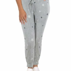 Deals ✨ Ava + Esme 👩 Womens Stripe Jogger Sweatpants ❤️