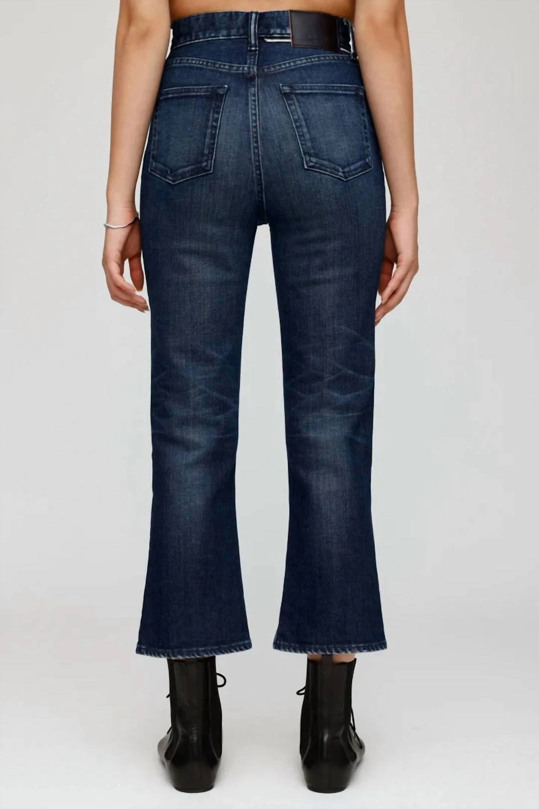 Buy ๐ Moussy Emma Cropped Flare ๐ Jeans in Dark Blue - ๐ฉ women โญ 3 Buy ๐ Moussy Emma Cropped Flare ๐ Jeans in Dark Blue - ๐ฉ women โญ - Image 3