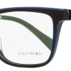 Top 10 💯 Alain Mikli Men's Rectangular Eyeglasses A03083 001 Blue/Black 54mm ⭐